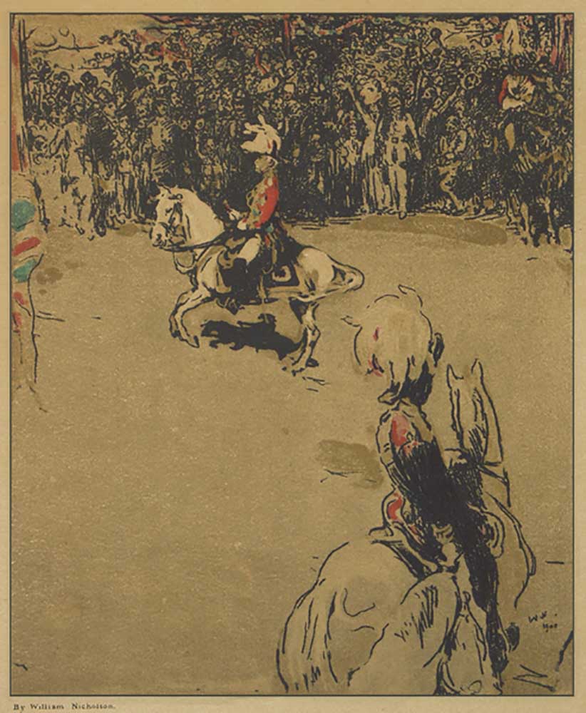 Lord Roberts on Horseback, 1900 from William Nicholson