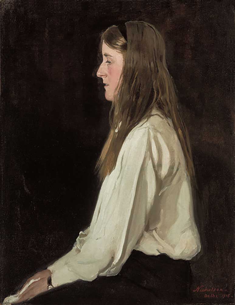 Portrait of Diamond Hardinge (1900-1927), 1915 from William Nicholson