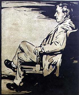 Thomas Edison (1871-1931) illustration from Twelve Portraits - Second Series, published 1899