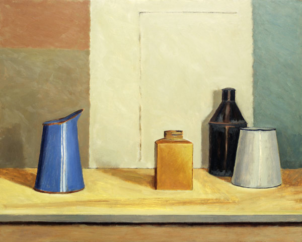 Blue Jug Alone (oil on board)  from William  Packer