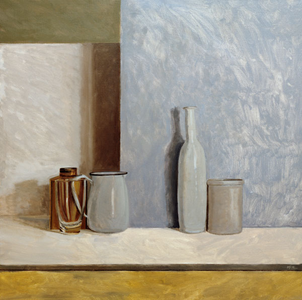 Pale Grey and Blue (oil on canvas)  from William  Packer