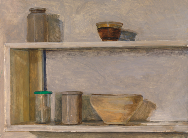 Two Shelves and Bowls from William  Packer