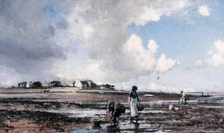 Mussel Gatherers from William Page Atkinson Wells