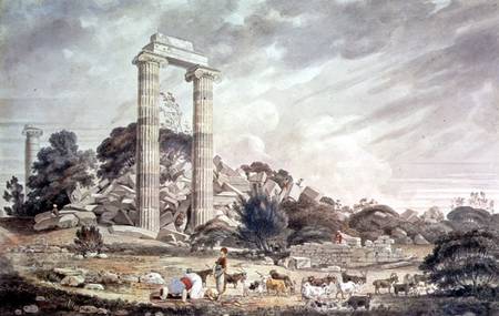 Temple of Apollo at Didyma from William Pars