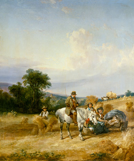 Harvesting Scene from William Snr. Shayer