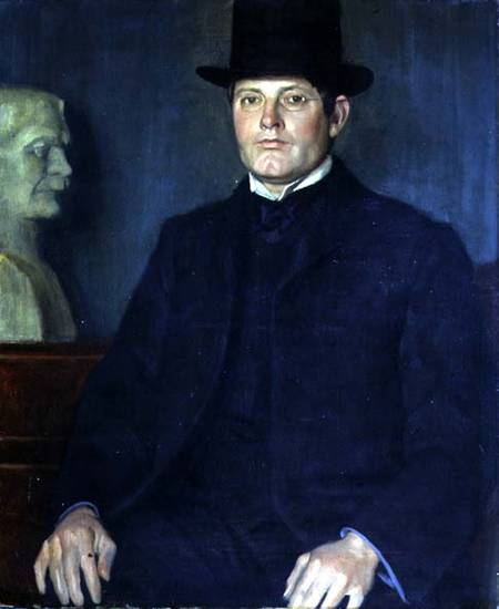 Portrait of Sir George Frampton (1860-1928) from William Strang