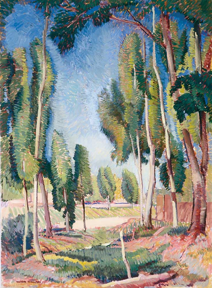 Poplars and Young Fields, 1940s from William Victor Higgins