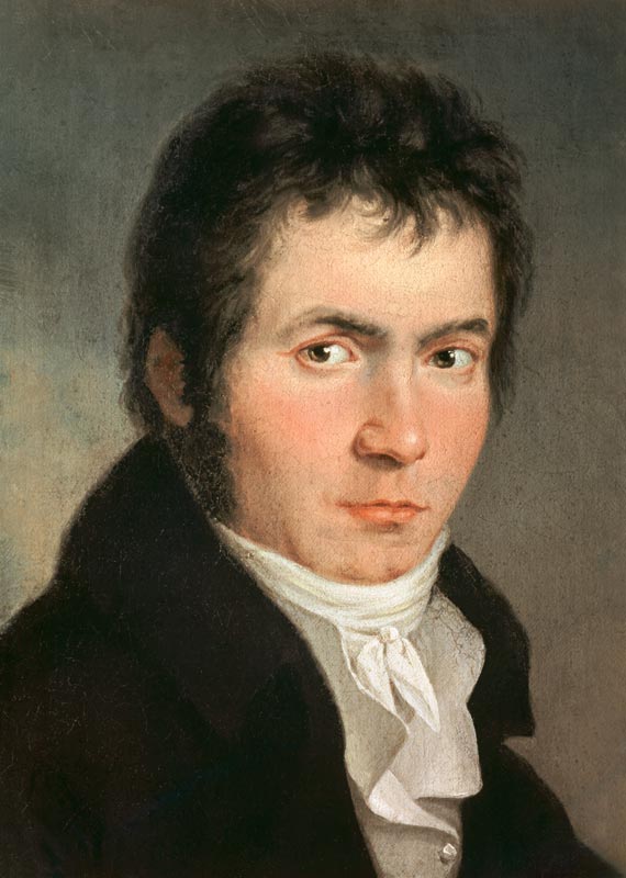 Ludwig van Beethoven (1770-1827) from Willibrord Joseph Mahler