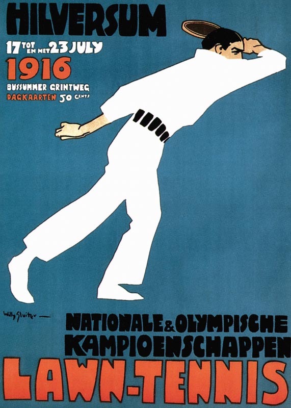 National & Olympic Campaigns - Lawn Tennis from Willy Sluiter