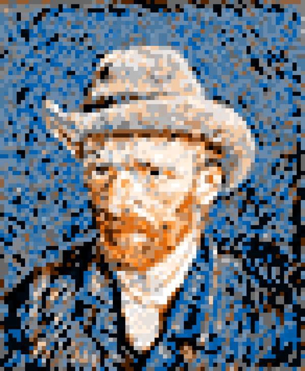 Vincent van Gogh Self-portrait 3 from Wim Heesakkers