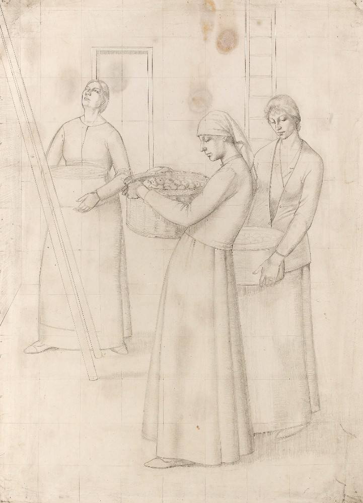 Study for Design for Wall Decoration from Winifred Knights