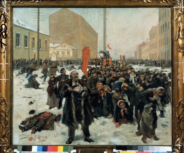 Bloody Sunday (22 January 1905) from Wladimir Jegorowitsch Makowski