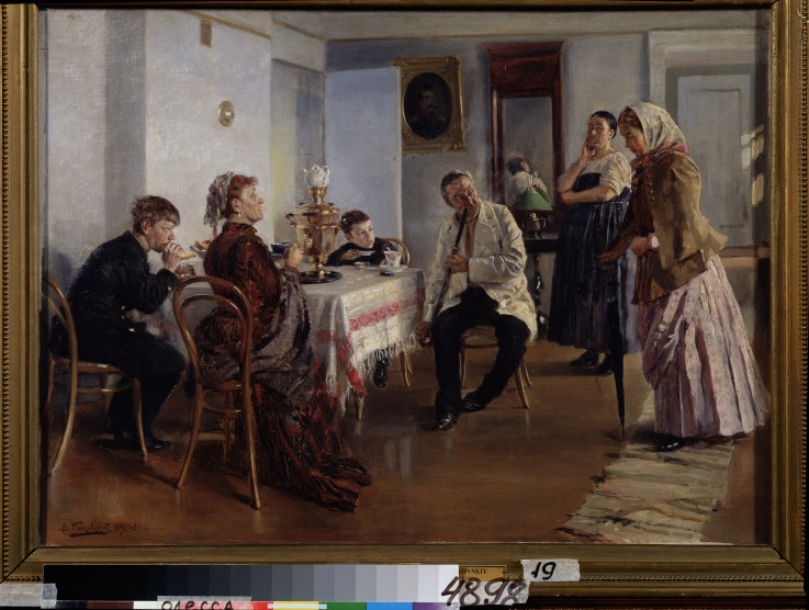 A Maid Employment from Wladimir Jegorowitsch Makowski