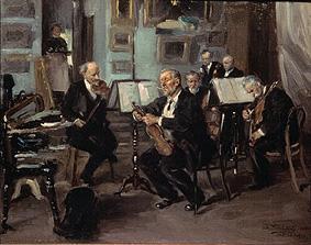 The quartet. from Wladimir Jegorowitsch Makowski