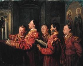 Choristers in the Church