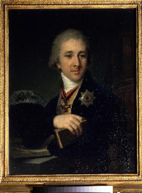 Portrait of the author, freemason Alexander Labzin (1766-1825)