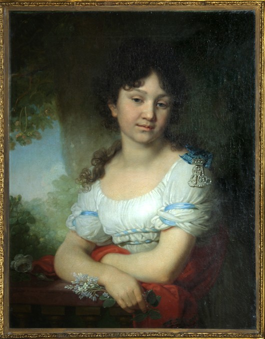 Portrait of Countess Maria Alexeyevna Orlova-Denisova from Wladimir Lukitsch Borowikowski