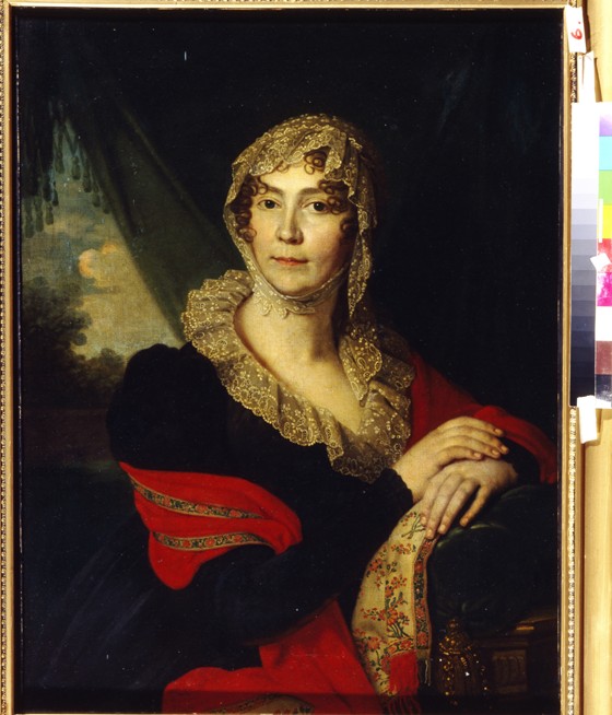 Portrait of Princess Natalia Alexandrovna von Buxhoeveden (1758-1808), née Alexeyeva from Wladimir Lukitsch Borowikowski