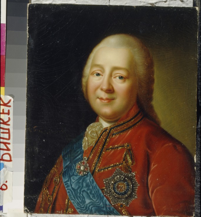 Portrait of General Count Nikita Ivanovich Panin (1718-1783) from Wladimir Lukitsch Borowikowski