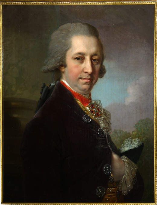 Portrait of Ivan Mikhailovich Yakovlev from Wladimir Lukitsch Borowikowski