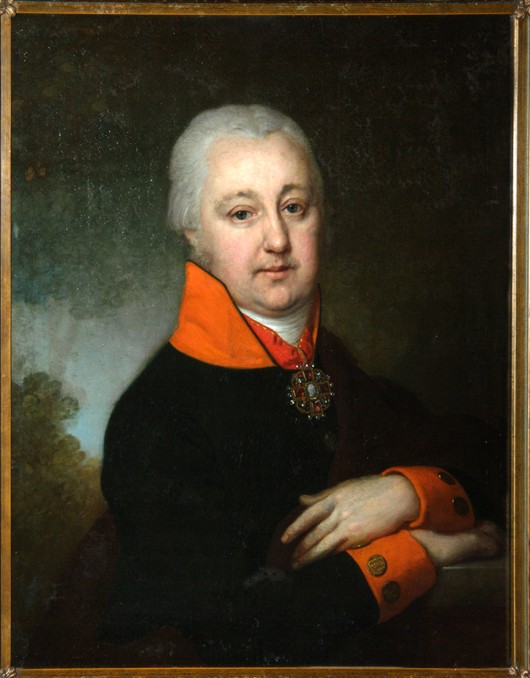Portrait of Nikolai Mikhailovich Yakovlev from Wladimir Lukitsch Borowikowski