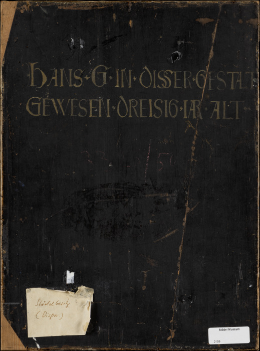 Portrait of Hans Geyger (reverse) from Wolf Traut