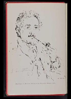 Portrait of Albert Einstein (1879-1955) 1924
