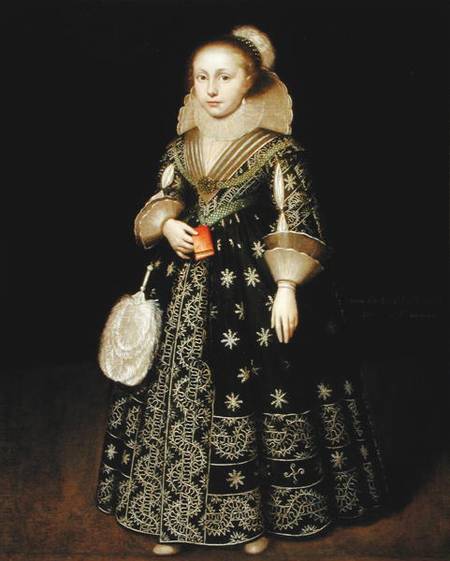 Portrait of a Young Girl, traditionally said to be Elizabeth from Wybrand Symonsz de Geest