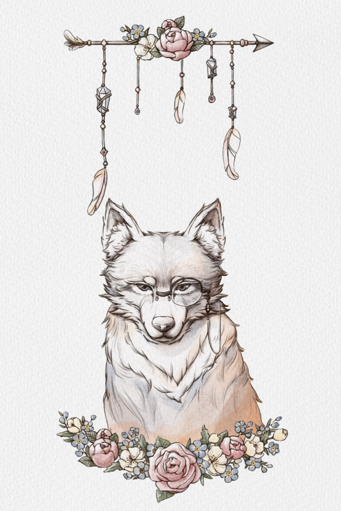 Wolf Art from Xuan Thai