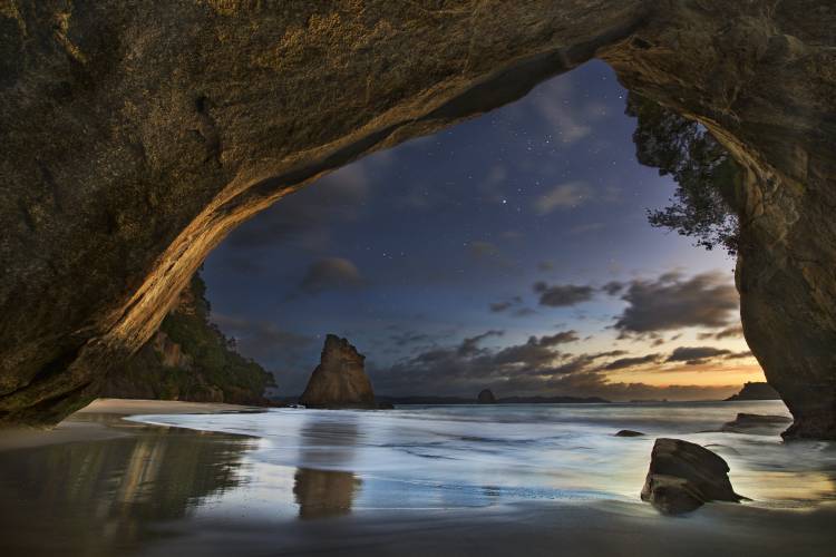 Cathedral Cove from Yan Zhang