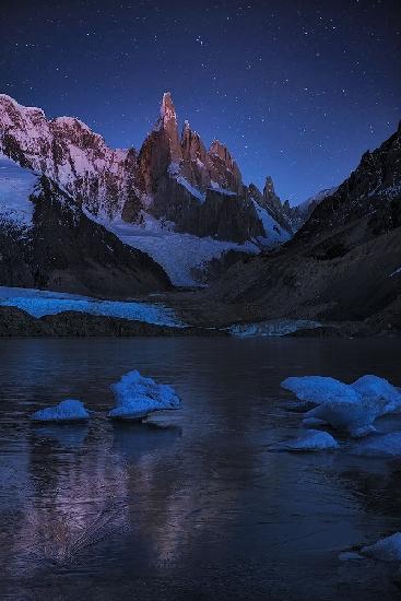 Laguna Torre - A Frozen Night