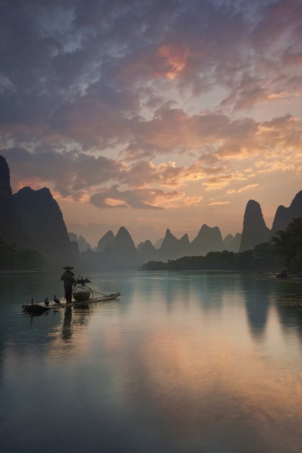 Li River Sunrise from Yan Zhang