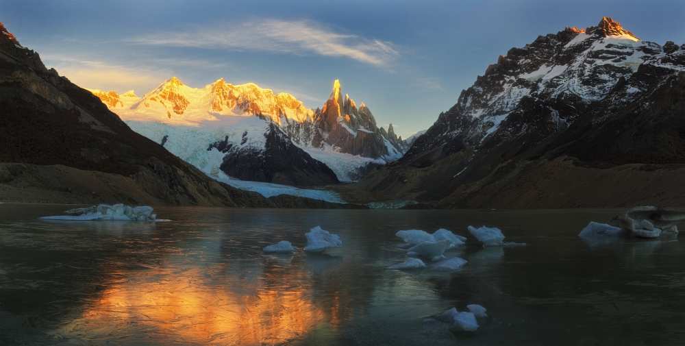Morning Light at Cerro Torre from Yan Zhang