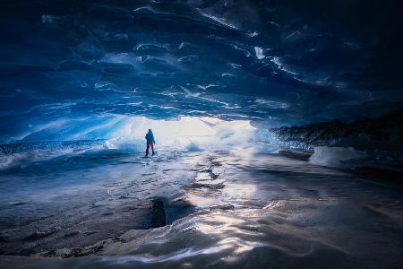 In the Blue Cave
