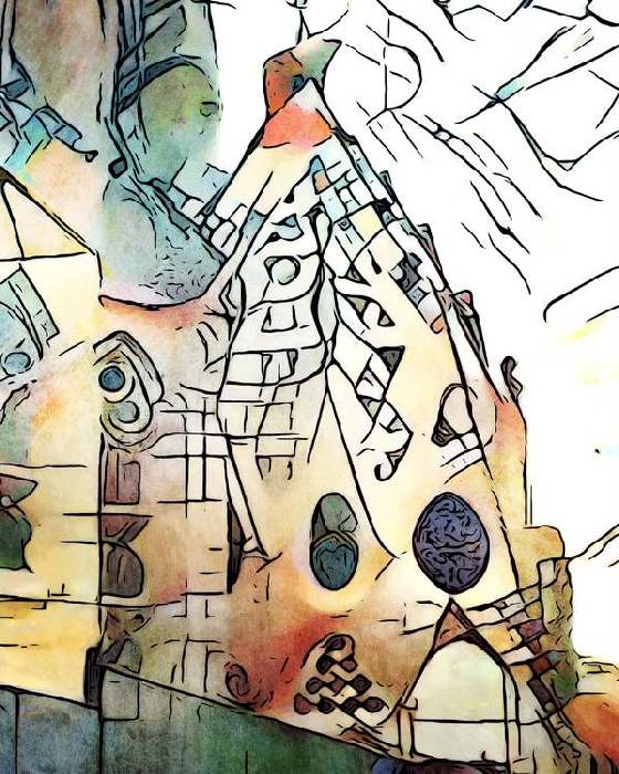 Kandinsky trifft Barcelona, Motiv 9 from zamart