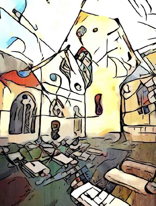 Kandinsky trifft Münster, Motiv 7 from zamart