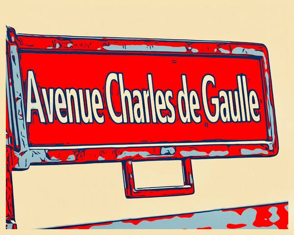 Paris, Avenue Charles de Gaulle from zamart