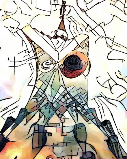 Kandinsky trifft Barcelona, Motiv 10