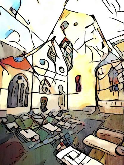Kandinsky trifft Münster, Motiv 7