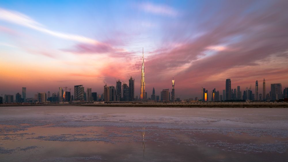 Dubai Skyline from zohaib anjum